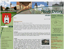 Tablet Screenshot of novedvory.cz